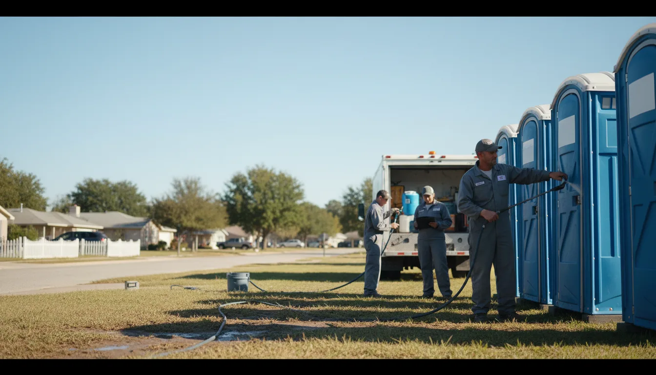Long-Term Portable Toilet Rental in Martin, SD near me